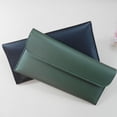 thumbnail image 2 of Bolso de mujer Cartera larga de mujer Bolso de moda para mujer Cartera fina para estudiantes Monedero con hebilla simple, 2 of 6