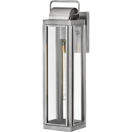 

Wall Sconces 1 Light Fixtures With Antique Brushed Aluminum Finish Aluminum Material Medium Bulb 6 100 Watts