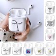 thumbnail image 1 of Gwong Electrónica Dibujos animados Clear Wireless Bluetooth Bluetooth Funda protectora para AirPods, 1 of 7