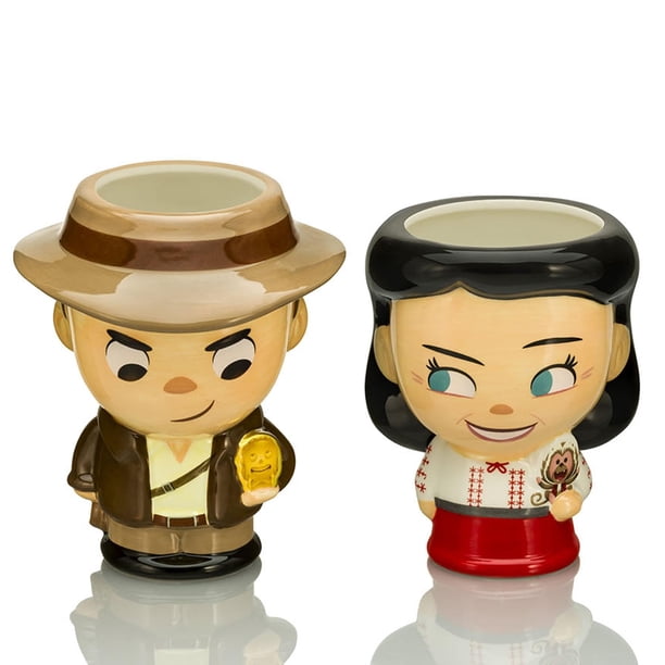 Set de tazas Beeline Creative Indiana Jones & Marion Ravenwood