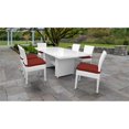 thumbnail image 1 of Table de Salle à Manger Rectangulaire avec 6 Chaises Sans Bras Monaco, 1 of 2