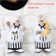 thumbnail image 5 of Bewildely 2 Unids / set Figuritas de Chef Italiano Decoración de Cocina Cocina Adorable Chef Gordo Arte de Pared Cartel Colgante Europeo Resina Retro Artesanía Bewildely HA021972-00, 5 of 6