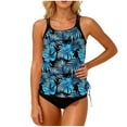 thumbnail image 5 of Neewe Women's Swimsuit Tankini Tummy Control Bathing Suits Two Piece Full Coverage Slim Swim Suits with High Waisted Bottom, 5 of 5