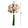 thumbnail image 6 of D-GROEE 1 Bouquet Fake Camellia Flower Arrangement Bouquet, 27 Heads Artificial Flower for Centerpieces, Suitable for Wedding Centerpiece Flower for Parties Valentine's Day Home Décor, 6 of 7