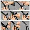 thumbnail image 4 of Graflsoa Universal 3-Section Detachable Car Wiper Blade Set - Durable Rubber & Steel, 14-26 Inch Options, Easy to Clean, All-Weather Performance, 4 of 7