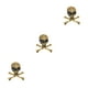 thumbnail image 3 of Qarigey Broche de calavera de estilo Punk, broches encantadores de tibias cruzadas para mujer, joyería de moda para el Día de San Valentín, Pascua, Type1 NO1 Qarigey CBP191851, 3 of 6