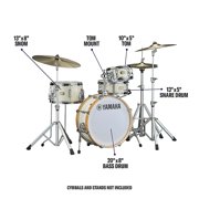 Yamaha Stage Custom Hip 4 Piece Drum Shell Pack Classic White