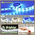 thumbnail image 2 of Biltek 3.3' Feet Blue 60 LEDs Bright Light Remote Control Dimmer Kit SMD3528 110V Plug - LED Strip Lighting Reading Strip Night Lamp Bulb Accent Waterproof 3528 SMD Flexible DIY 110V-220V, 2 of 7