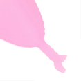 thumbnail image 2 of 10pcs Soft Silicone Menstrual Cup Set Portable Flexible Reusable Crescent Stem Period Cup for Women Pink, 2 of 4