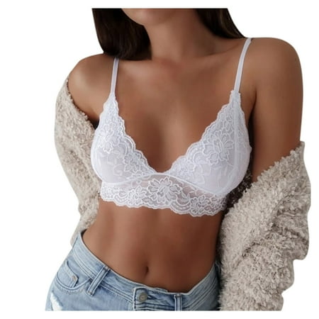 

Lingerie For Women Underwear Bra For Woman Plus Size Daily Adjustable Sleeveless Bra