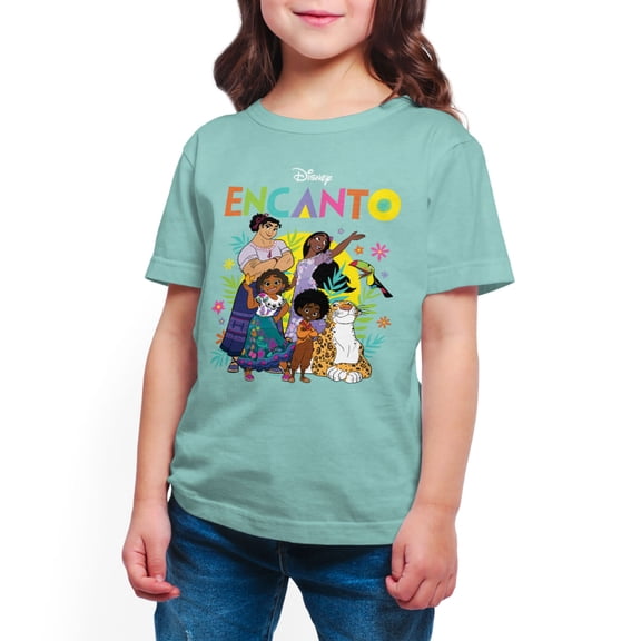 Disney's Encanto - Encanto Character Group - Toddler And Youth Fine Jersey Short Sleeve Graphic T-Shirt