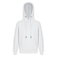thumbnail image 3 of Doomiva Kids Boys Girls Long Sleeve Fleece Hoodie Athletic Sweatshirt Pullover Top Outwear with Pockets White 5-6, 3 of 7