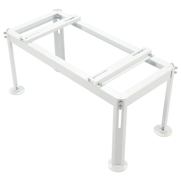 Exlonjet Ground Stand Bracket Mount for Mini Split Air Conditioner Heat Pump 9,000-12,000 BTU Heavy Duty Steel Powder Coated