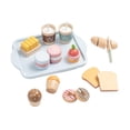 thumbnail image 2 of Cocina desayuno juguetes juguete cocina corte simulación pastel juguete pequeño cocina de madera juguete conjunto de comida para fiesta cocina edades, 2 of 8