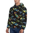 thumbnail image 3 of Haiem Colorful Skateboard Patterned Men's Hoodie with Kangaroo Pocket - Ideal Pullover Sweatshirt for Daily Wear, Travel, and Home-Small, 3 of 7