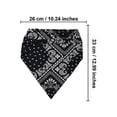 thumbnail image 2 of Elastic Hair Scarf Headband 3 PCS Head Scarves with Hair Clips Kerchief Hair Bandanas Headband for Women (Cashew(Black/Navy/Red)), 2 of 8