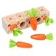 thumbnail image 1 of Juguetes Montessori Para Enchufar, Juego De Cosecha De Zanahorias, Juego De Tirar De Zanahoria, Simulación De Juguetes Educativos De Madera Cateissary FN003134-00, 1 of 6