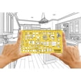 thumbnail image 5 of Traceease House Plan,Interior Design & Furniture Templates for Table/Bed/Chair/Cupboard-Drafting Tools-Furniture Stencils, 5 of 6