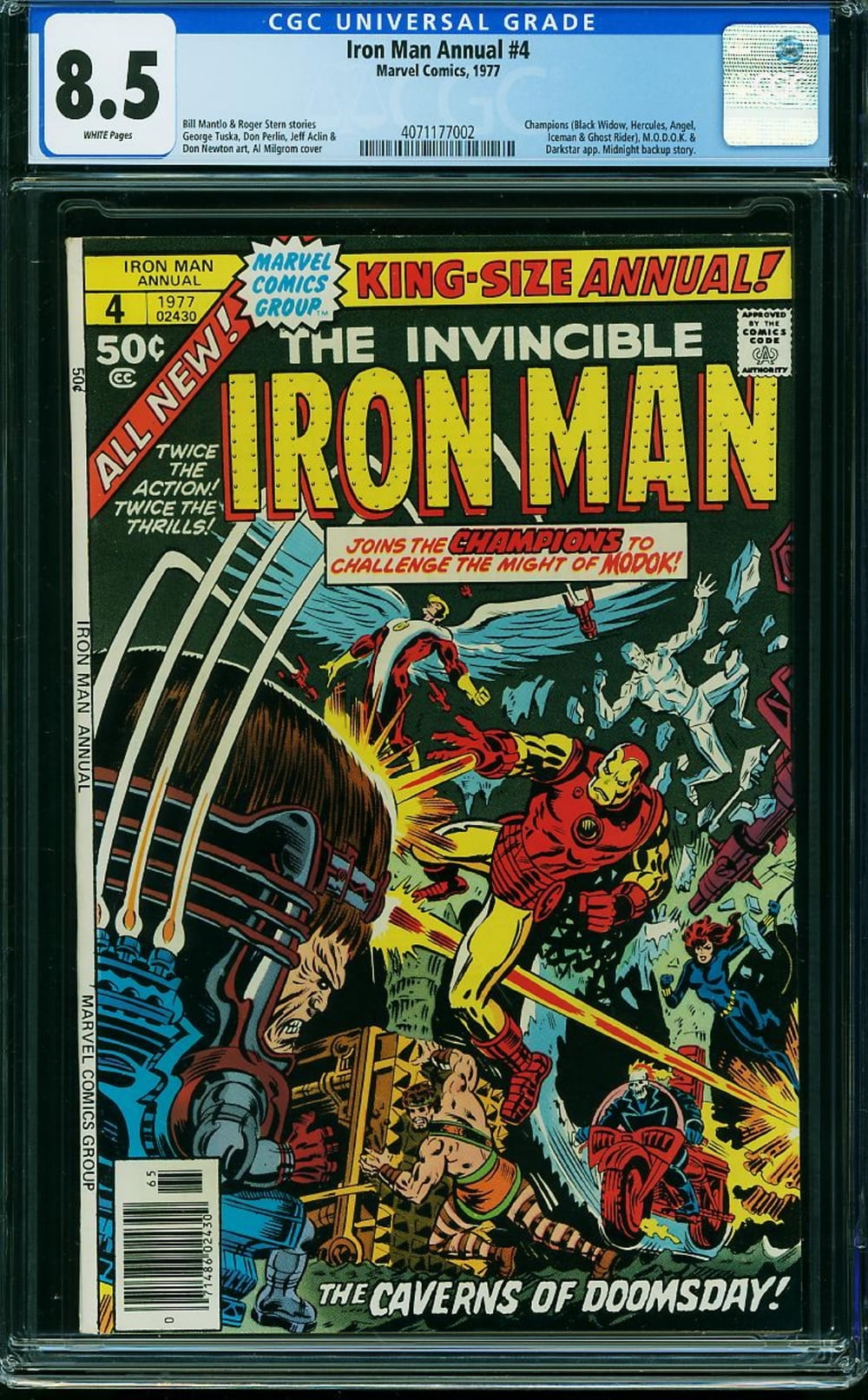 Iron Man Annual #4 - CGC 8.5 Comic Book