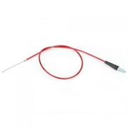YLSHRF 38.98inch Red Gas Throttle Cable Wire Line For Pit Dirt Bike Motocross Motorcycle,Throttle Cable
