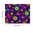 thumbnail image 4 of RKSupls Tapestry Wall Hanging Art, Colorful Paisley Floral Pattern Tapestry Decoration for Daily Bedroom, Dorm, Living Room, Apartment Hallway Home Decor, 4 of 5