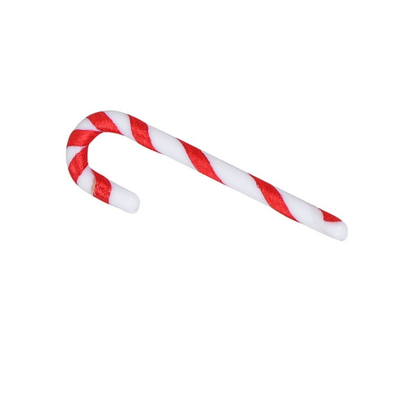 50pcs Christmas Candy Cane Twisted Christmas Candy Cane Christmas Tree Hanging Ornaments Embellishment Xmas Holiday Hanging Decor 5CM