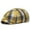 Yellow, variant on Aueoeo Spring for Men Outdoor Hat, Beret Flat Newsboy Hats Plaid Printed Warm Sport Golf Flat Cap Fashion Hats Caps