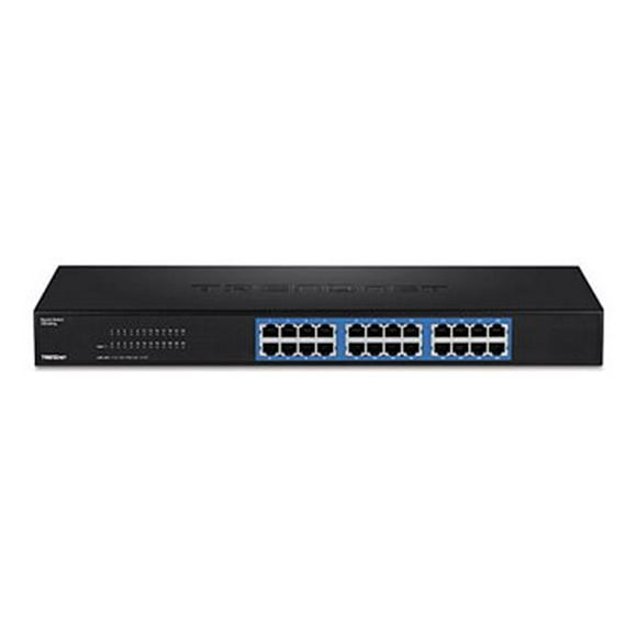 TRENDnet TEG S24G - Switch - 24 x 10/100/1000 - rack-mountable - TAA Compliant
