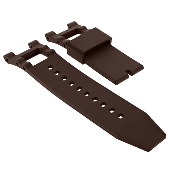 SILICONE RUBBER WATCH BAND STRAP FOR INVICTA SUBAQUA NOMA III 6043 5512 BROWN