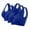 Blue, variant on Posijego 3 Pack Women's Sports Bras Plus Size Wireless Bra High Impact Support Workout Running Bras