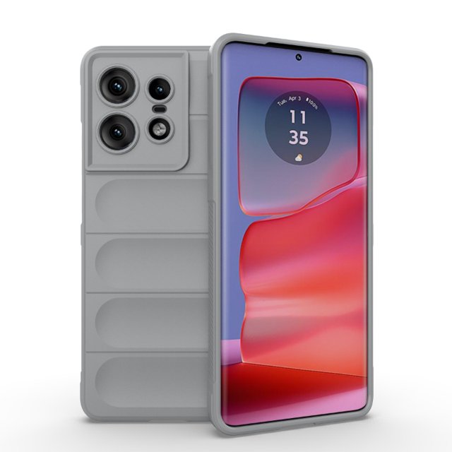 Case For Motorola MOTO Edge 40 50 Pro 5g Back Cover Phone Case Soft Liquid Silicone Anti-fall Shockproof Protect Funda Coque GRAY For MOTO Edge 40