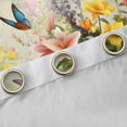 thumbnail image 5 of Homewish Spring Garden Flower Black Out Curtains, Rustic Rose Floral Curtains Pack of 2 (42x63 Each), Dreamy Butterfly Bedroom Curtains, Curtains and Drapes Bedroom Decor, 5 of 7