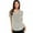 White, variant on womens t shirts Women Summer Polka Dot Short Sleeve V Neck Tunic Shirt Tops Blouse Womens t shirts White + XXL