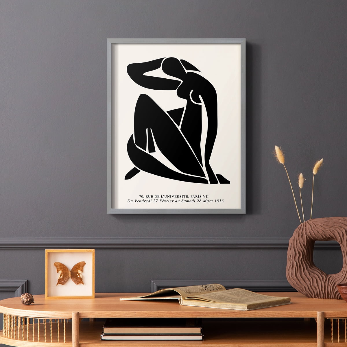 Matisse LVI Framed Print - Solid Wood