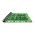 thumbnail image 2 of Ahgly Company Indoor Rectangle Oriental Emerald Green Traditional Area Rugs, 8' x 12', 2 of 4