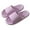 Purple, variant on Slippers for Men & Women,Open Toe Hollow - Hole Design Flats Bathrooms Footwear Green