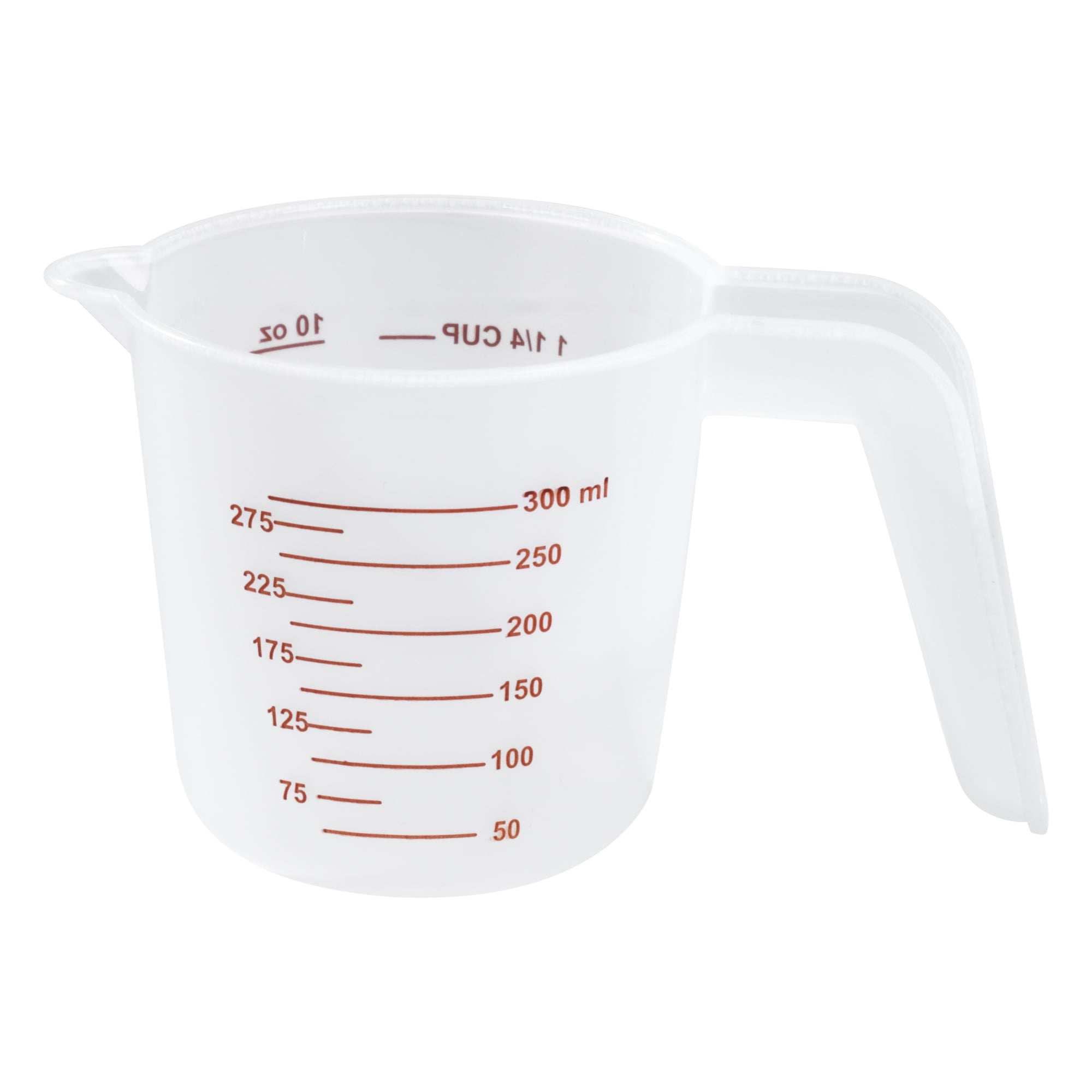 Mainstays 8-Piece Measuring Cup & Spoon Set, Raised Measurements, Black,  Polypropylene 