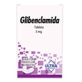 thumbnail image 1 of Glibencamida Ultra Laboratorios 5mg con 50 Tabletas, 1 of 4