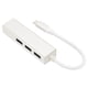thumbnail image 1 of Adaptador Ethernet, Adaptador USB C A Ethernet De 1000Mbps Transferencia De Datos Rápida Para Trabajo En Línea EOTVIA USB C to Ethernet Adapter, 1 of 8