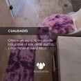 thumbnail image 4 of Tapete de BAÑO ilios innova JUEGO 3 Piezas antideslizante lila, 4 of 9