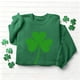 thumbnail image 5 of Suéteres de Manga Larga de Mujer con Cuello Redondo Impreso Suelto Casual para la Fiesta Del Día de San Patricio Y el Uso Diario, 5 of 6