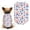 I, variant on 4th of July Dog Shirt Flag Clothes,Patriotic Pet Clothes Independence Day Dog Outfit Summer Clothing for Small Medium Large Dogs,L
