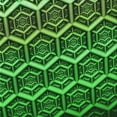 thumbnail image 1 of Ahgly Company Machine Washable Indoor Square Transitional Deep Emerald Green Area Rugs, 6' Square, 1 of 7
