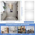 thumbnail image 5 of NUAHRHY 6pcs Wall Mirror Tiles 12x12inch 1mm Thick Self Adhesive Acrylic Mirror Tiles Safe Unbreakable Acrylic Wall Mirrors Stickers for Bedroom, 5 of 9