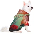 thumbnail image 2 of Balery Hummingbird Floral Paradise Sudadera con Capucha para Perros Pequeños – Ropa para Mascotas, Disfraz para Perros y Gatos, Ideal para Fiestas y Cosplay-Medium, 2 of 7