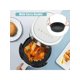 thumbnail image 5 of Air Fryer Silicone Pot, Silicone Air Fryer Liners, Air Fryer Accessories, Replacement Disposable Parchment Paper Liners For Cooking, 1pc Black, 5 of 5