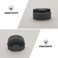 thumbnail image 3 of EeaseCA 4pcs Rubber Violin Practice Mutes Round Violin Mutes Practice Silencers, 3 of 7