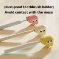 thumbnail image 3 of Atthatmmt Portable Toothbrush Head Cover Clips Cartoon Dustproof Toothbrush Protector Caps Camping Accessories For Travel Bathroom Hiking, 3 of 8