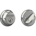 thumbnail image 4 of Schlage B60 Single Cylinder Grade 1 Deadbolt from The B-Series, Polished Chrome, 4 of 7