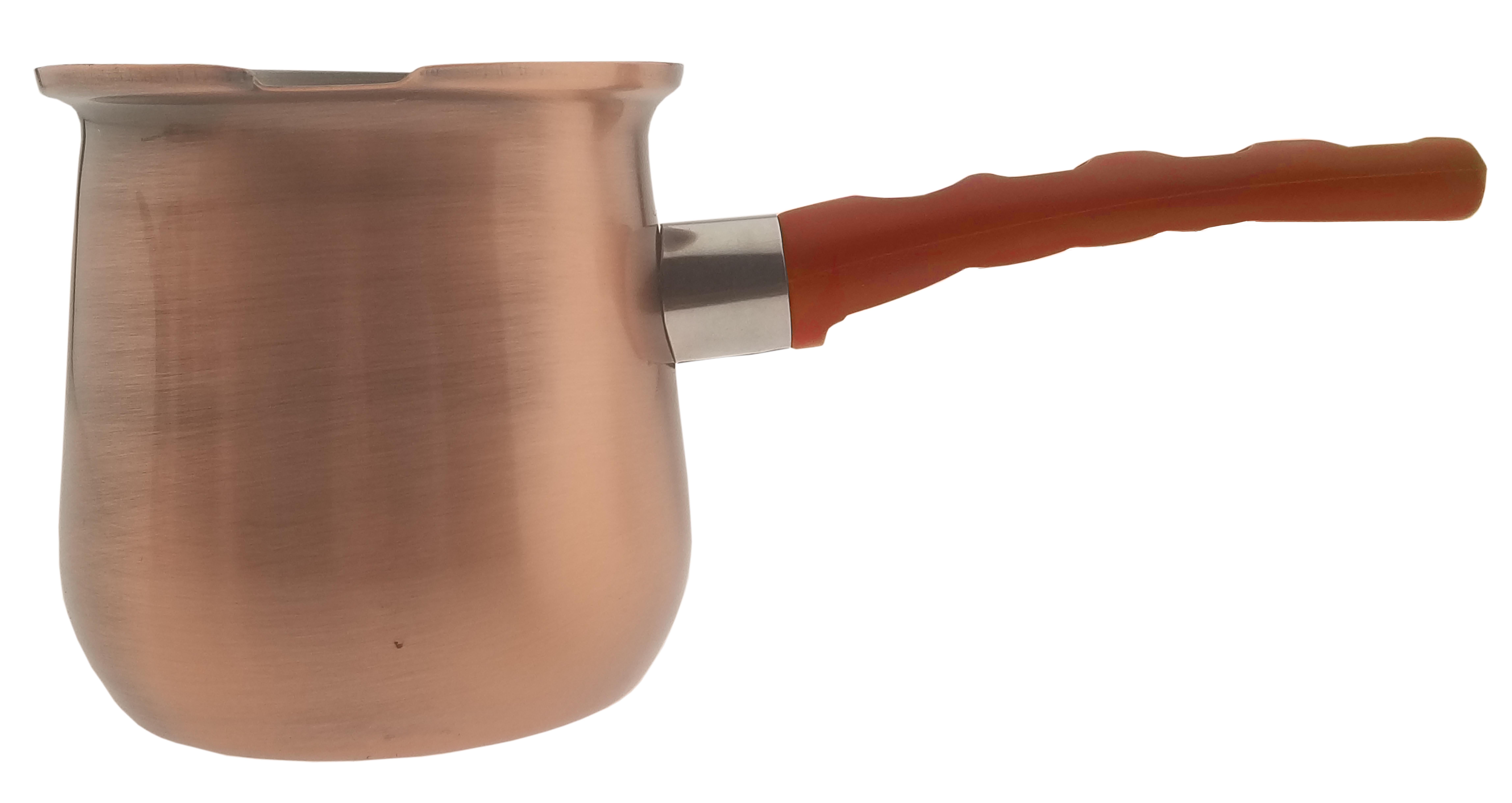 Classic Turkish Coffee Warmer & Server 24 Ounce Copper painted Stainless Steel 